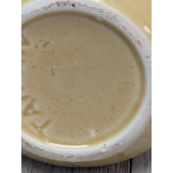 Vintage Brown Glazed Stoneware Double Condiment Sauce Pot W/ Lids Spoons Taiwan - Picture 10 of 11